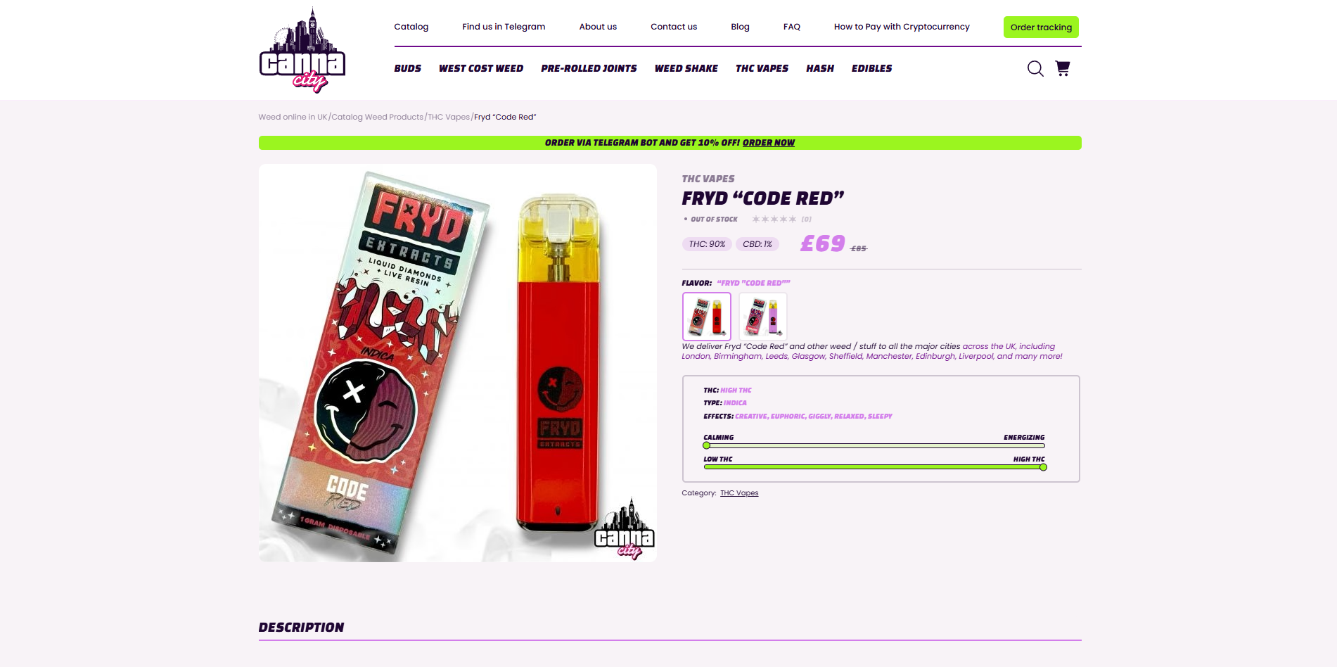 buy online premium vape UK delivery