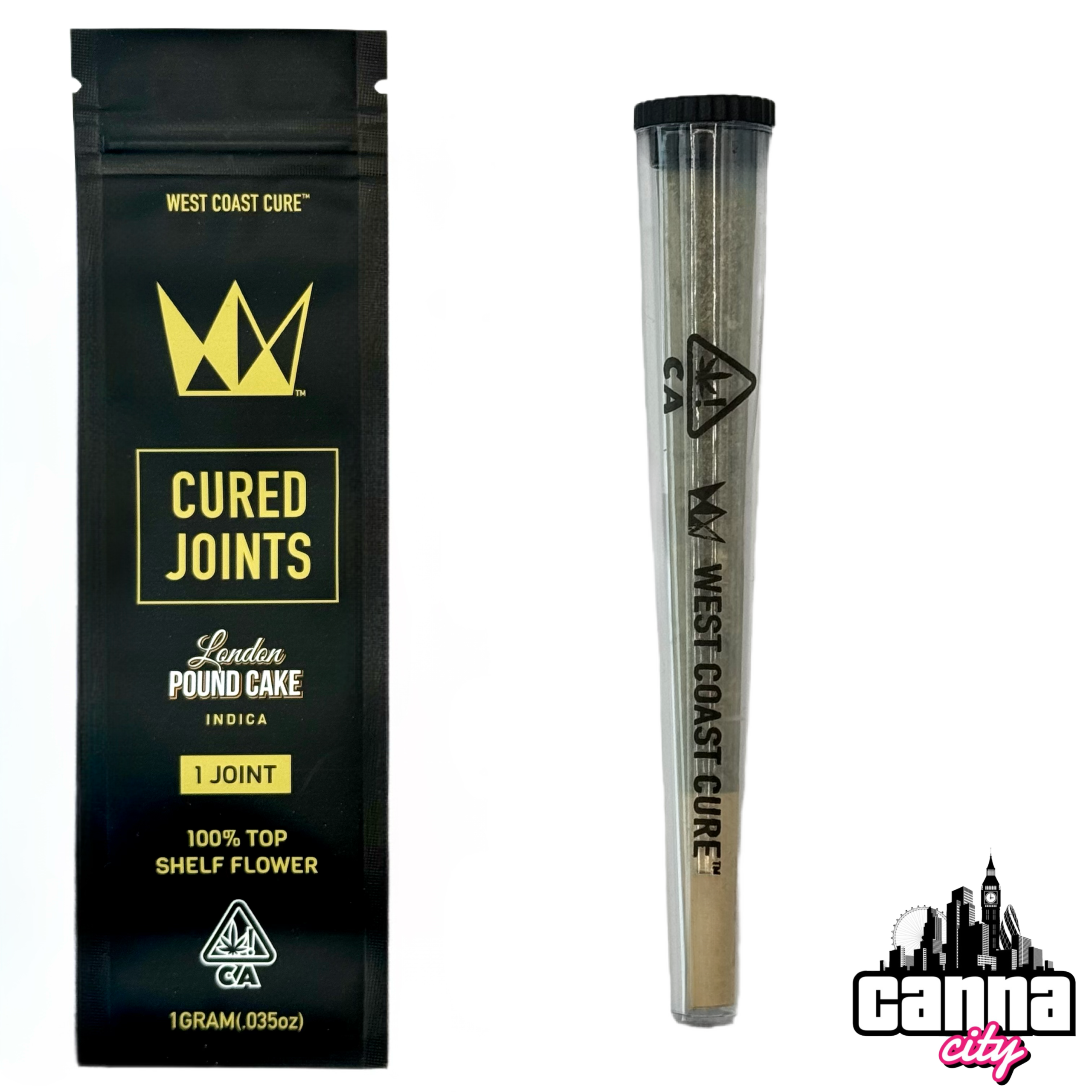 Buy Pre-rolled joints Cured Joints "London Pound Cake" (1G)