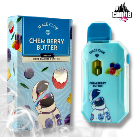 Buy THC Vapes Space Club "Chem Berry Butter"