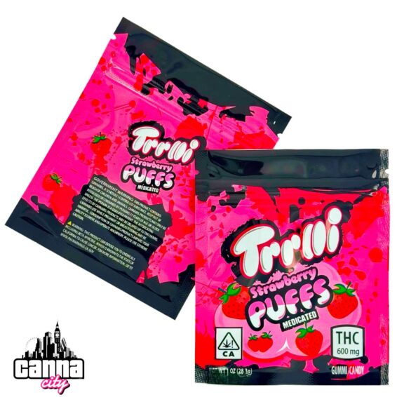 Buy Edibles Trrlli Strawberry Puffs