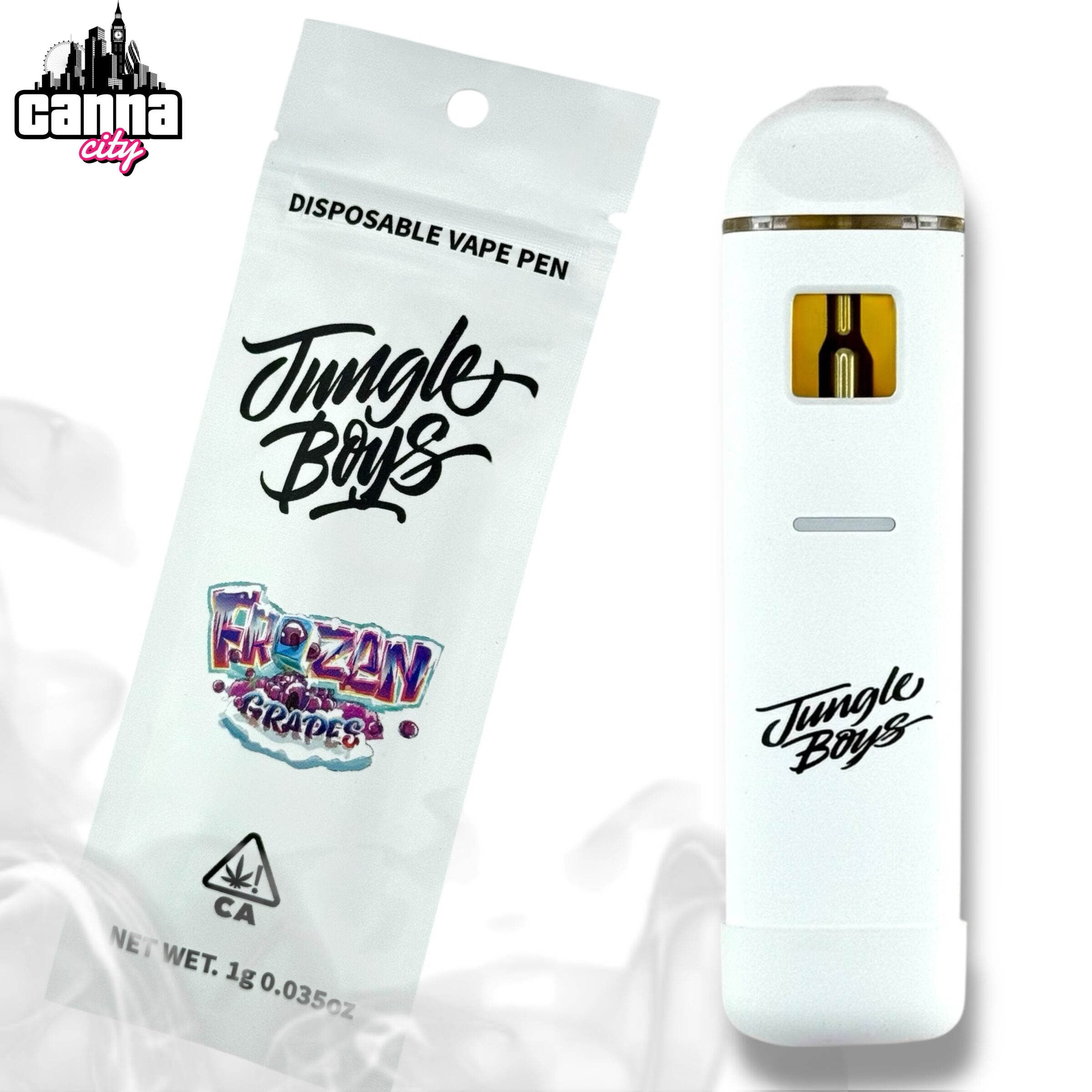 Buy THC Vapes Jungle Boys "Frozen Grapes"
