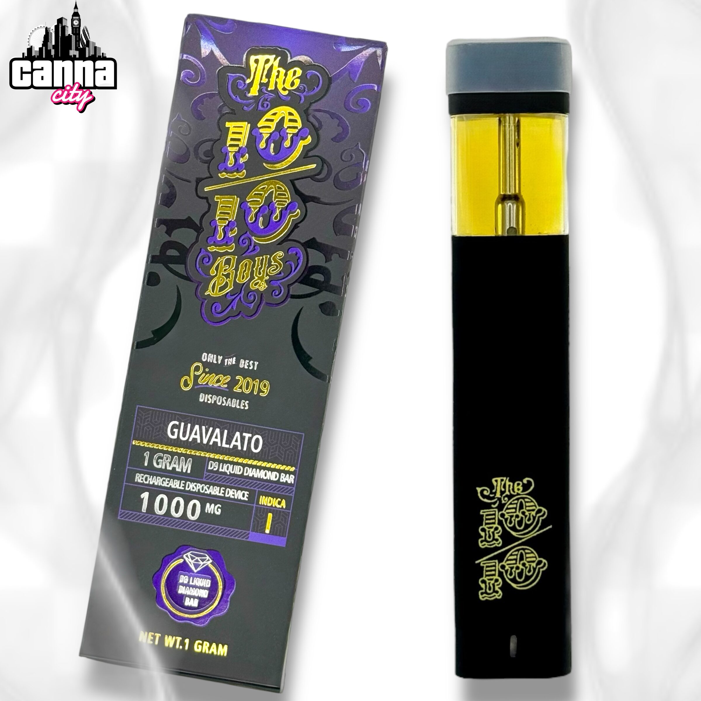 Buy THC Vapes The 10/10 Boys "Guavalato"