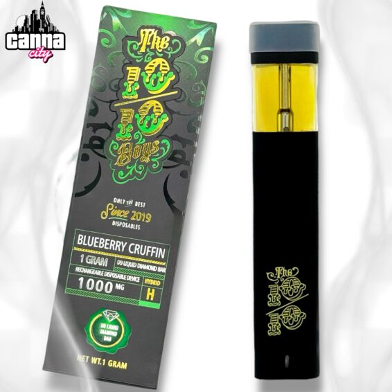 Buy THC Vapes The 10/10 Boys “Blueberry Cruffin”