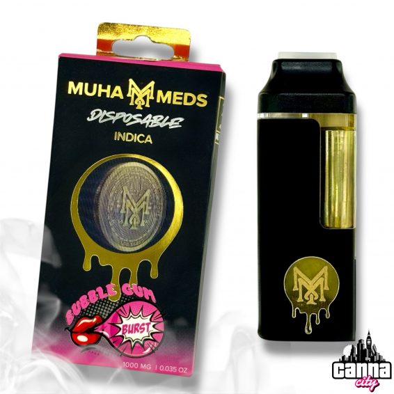 Buy THC Vapes Muha Meds "Bubble Gum"