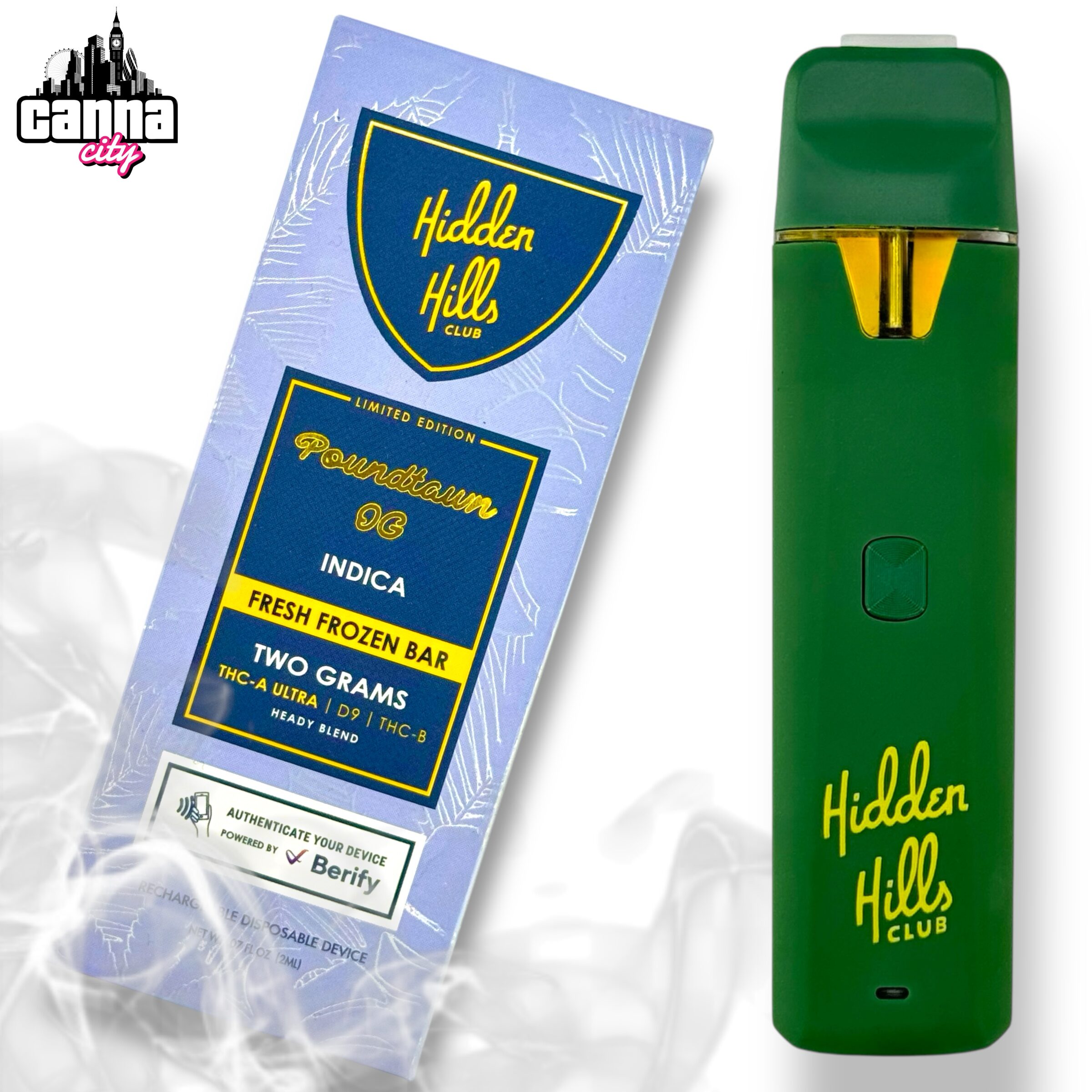The Hidden Hills “Poundtawn OG” (2ml)