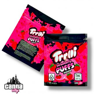 Trrlli Strawberry Puffs