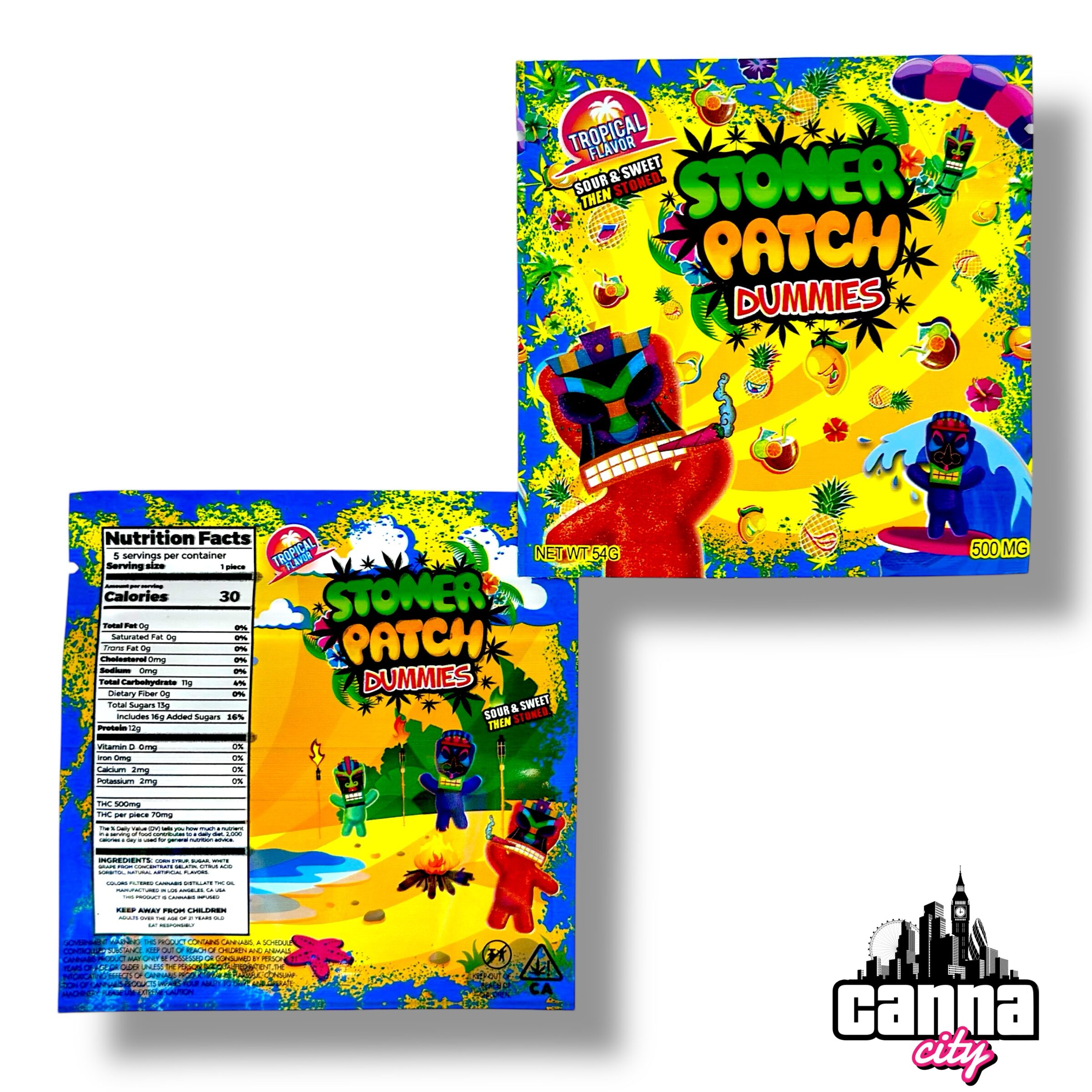 Stoner Patch Dummies Tropical Flavor