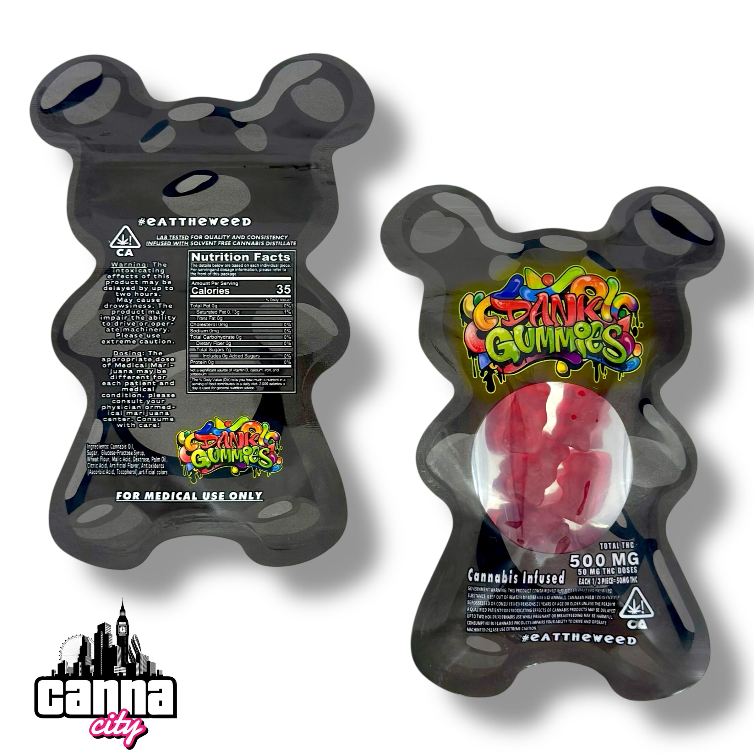 Dank Gummies Gummy Bear