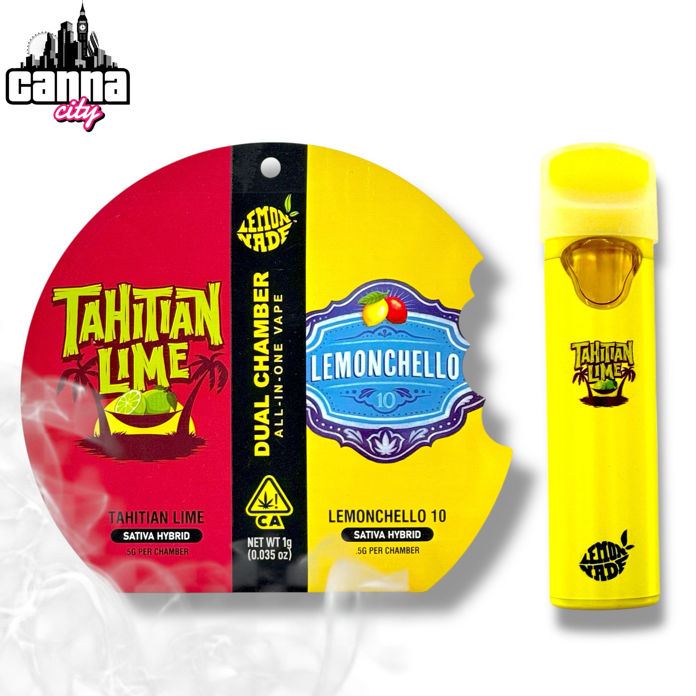 Buy THC Vapes Cookies "Tahitian Lime x Lemonchello"