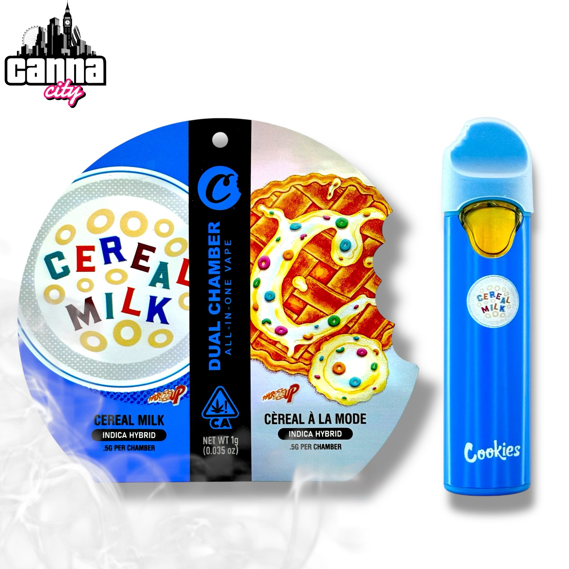 Buy THC Vapes Cookies "Cereal Milk x Cereal A La Mode"