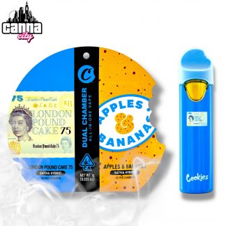Cookies "London Pound Cake x Apples-Bananas"